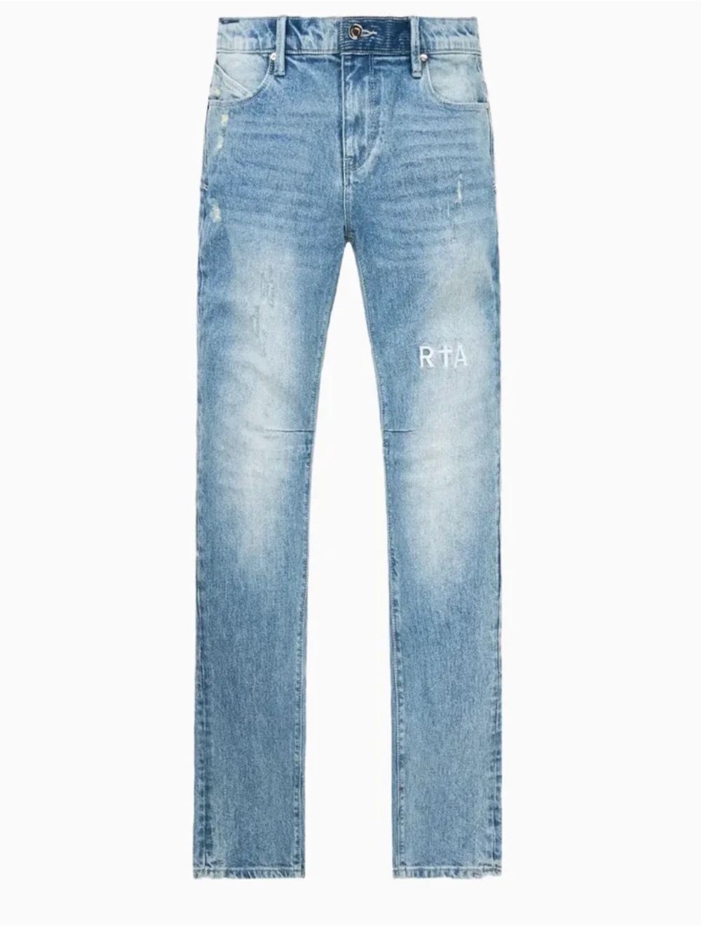 RtA Clayton Logo Denim Jeans